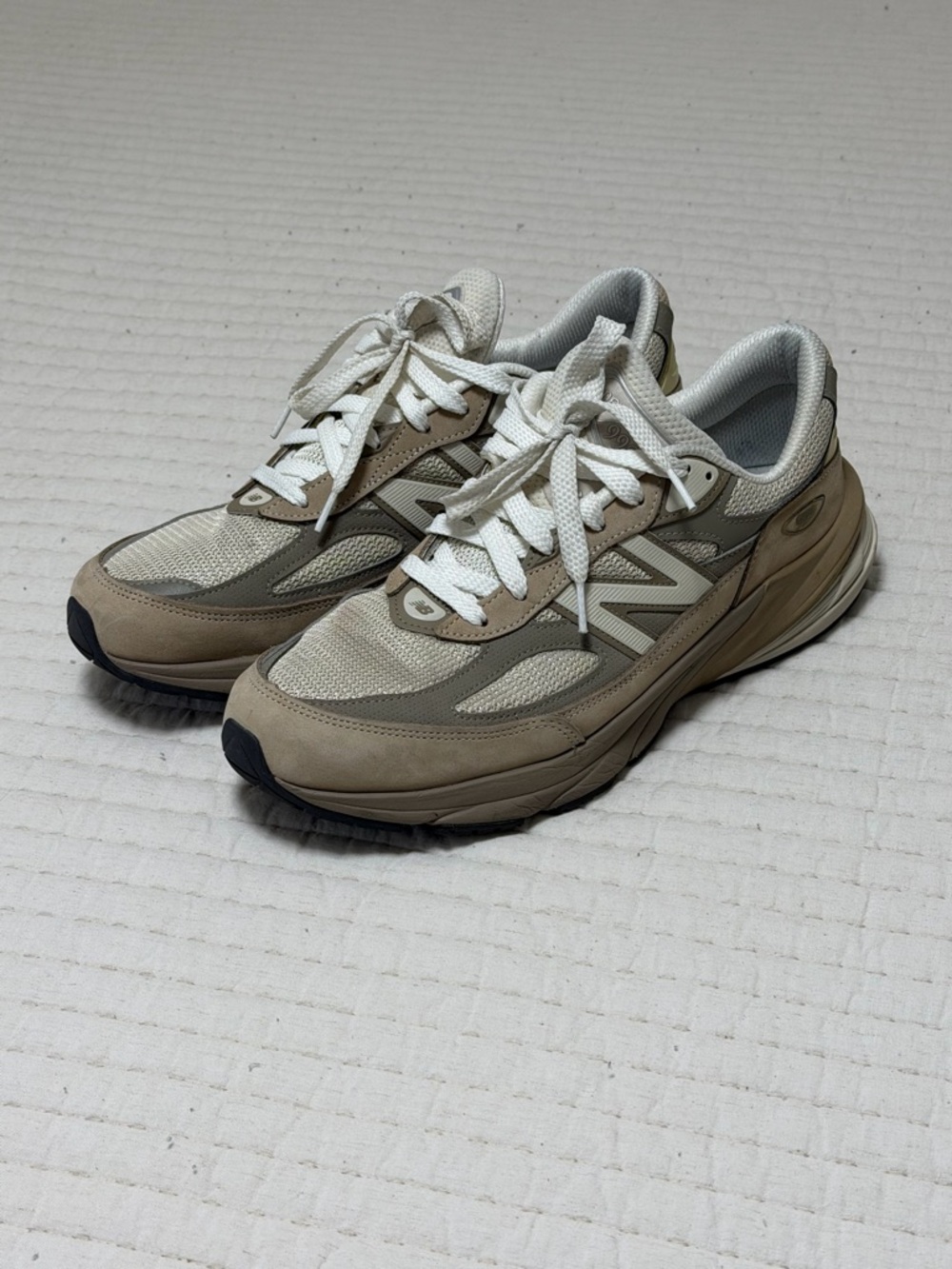 New Balance Beige Cream Men's Sneakers